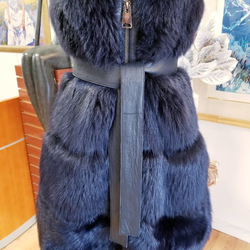100% Real Toscana Lamb Vest - Picture 7 of 9